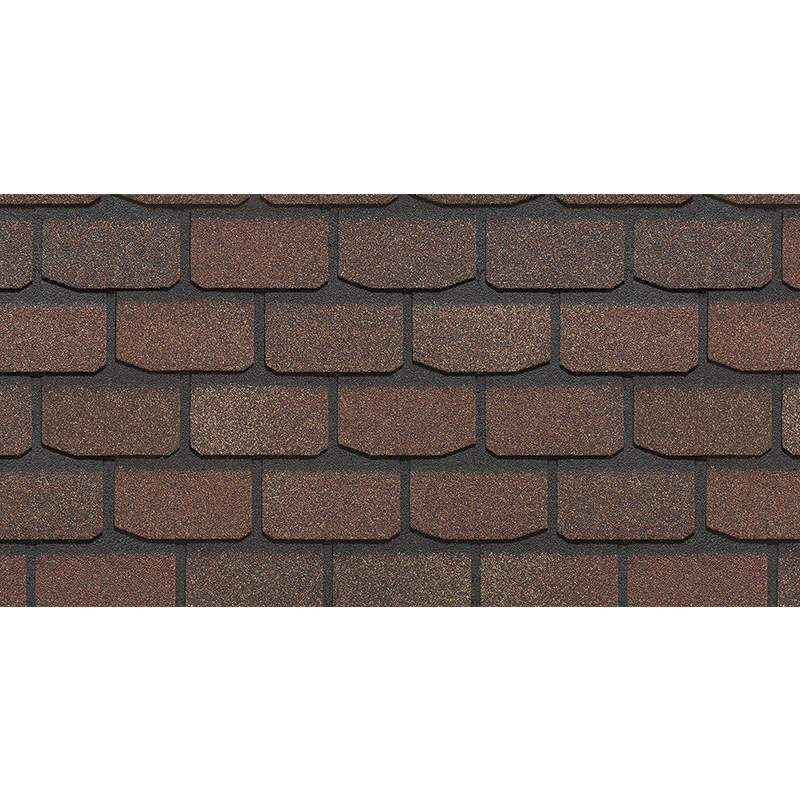 Гибкая черепица Docke PIE PREMIUM Женева Арахис SBS-битум 3,1 м²