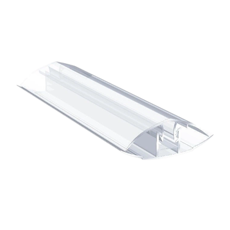 H-профиль соединительный разъемный 8-10 мм прозрачный 6000 мм