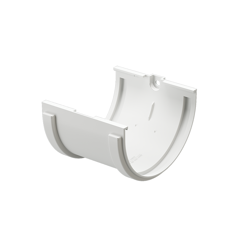 Соединитель желоба Docke STANDARD D120 Белый RAL9003