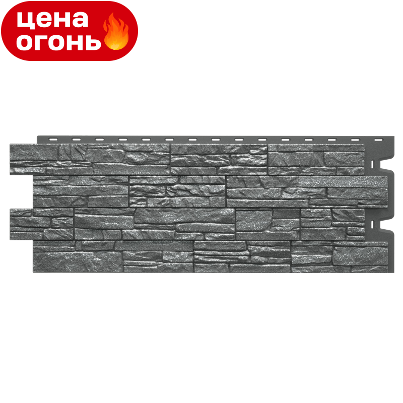 Фасадная панель Docke STEIN Антрацит