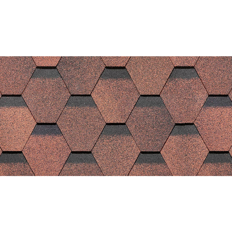 Гибкая черепица Docke PIE PREMIUM Шеффилд Кофе SBS-битум 3 м²